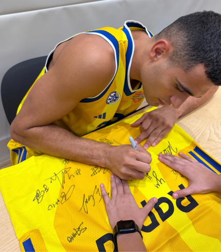 ADIDAS Yellow Jersey 2025-26 Signed By Jeff Dowtin JR