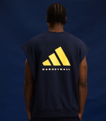גופייה אופנתית BASKETBALL כחול נייבי בוגרים ADIDAS 2026-27 גופייה אופנתית BASKETBALL כחול נייבי בוגרים ADIDAS 2026-27