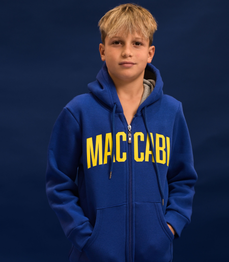 ג׳קט MCB ״מכבי״ כחול ילדים