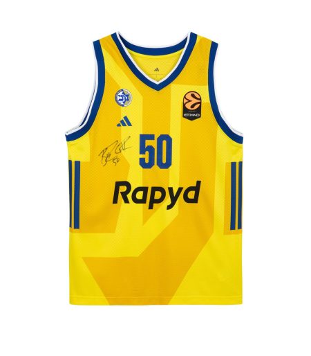 ADIDAS Yellow Jersey 2026-27 Signed By Bonzie Colson II
